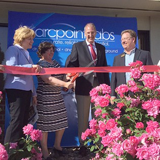 ARCpoint labs franchise ribbon cutting